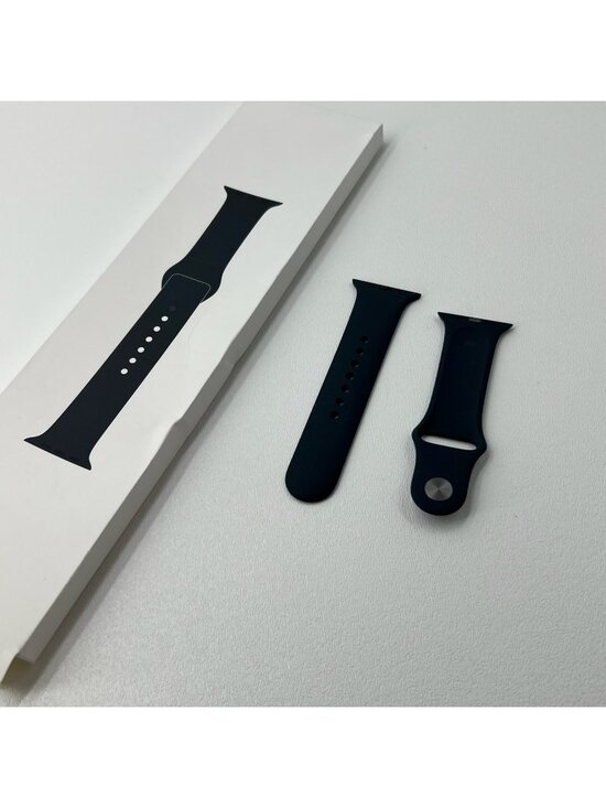 Apple Accessories - Apple Watch Sport Band 41mm S/M Graphite Stainless Pin Fluoroelastomer Midnight